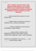 MPTC LYNNFIELD 2ND ROC FINAL EXAM-  INVESTIGATIONS NEWEST ACTUAL EXAM  COMPLETE 100 QUESTIONS AND CORRECT  DETAILED ANSWERS WITH RATIONALES &lpar;VERIFIED  ANSWERS&rpar; &vert;ALREADY GRADED A&plus;&vert;&vert;LATEST  VERSION&excl;&excl;&excl;