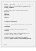 NR293 &vert; NR 293 Pharmacology for Nursing Practice Exam 1&comma; 2 and Final Exam  Questions & Answers 100&percnt; Correct&comma; Latest Update 2025 &sol; 2026 -  Chamberlain Package Deal