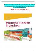 Test Bank For Neeb's Mental Health Nursing 6th Edition By Linda M&period;  Gorman&comma; Robynn Anwar 2025-2026&period; Chapters 1 &ndash; 22 Questions with  correct and verified answers&period;  GUARANTEED A&plus; GRADE&period;