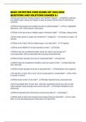 BASIC NUTRITION CORE EXAMS SET 2025&sol;2026 QUESTIONS AND SOLUTIONS RANKED A&plus;