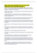BASIC NUTRITION EXAMINATION TEST 2025&sol;2026 QUESTIONS AND SOLUTIONS RANKED A&plus;