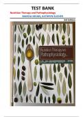 TEST BANK for Nutrition Therapy and Pathophysiology&comma; 3rd Edition by Marcia Nelms and Kathryn Sucher &vert;ALL CHAPTERS&vert;