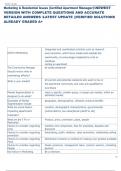 Exam &lpar;elaborations&rpar; CAM - Certified Aviation Manager 