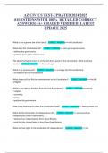 AZ&lowbar;CIVICS&lowbar;TEST&lowbar;UPDATED&lowbar;2024&lowbar;2025&lowbar;QUESTIONS&lowbar;WITH&lowbar;100-&lowbar;DETAILED&lowbar;CORRECT&period;