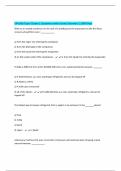EPA 608 Type II Exam &vert; Questions with Correct Answers &vert; 100&percnt; Pass