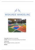 Vakdidactiek 3 wiskunde wandeling