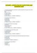ORGMED- &lpar;GREEN PACOP&rpar; QUESTIONS AND ANSWERS 2025