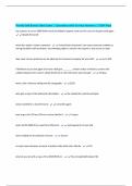 Florida Bail Bonds State Exam &vert; Questions with Correct Answers &vert; 100&percnt; Pass