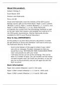 OCR A-LEVEL BIOLOGY ANKI FLASHCARDS PAPER 1 AND 2 &lpar;A&ast;&rpar;