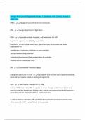 Georgia Pest Control Registration Exam &vert; Questions with Correct Answers &vert; 100&percnt; Pass