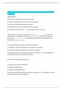 Google Analytics Certification Exam &vert; Questions with Correct Answers &lpar;Verified&rpar; &vert; 100 Pass&excl;&excl;&excl;