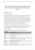 MGT 6203 Data Analytics for Business Homework 5 Part 2  Instrumental Variables in Education Latest version
