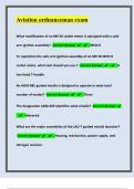 Aviation ordnanceman Ultimate Exam Questions & Winning Answers