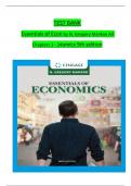 TEST BANK  Essentials of Econ by N&period; Gregory Mankiw All  Chapters 1 - 24omics 9th edition  Page 1  Table of Contents&period; DR ERIC