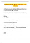 Avionics Questions&vert;VERIFIED SOLUTIONS &lpar;100&percnt; CORRECT&rpar;