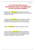 UT TYLER FNP NURS 5350 ADV  PATHO&sol;NUR6203 EXAM 1 2025 BRAND NEW  ACTUAL EXAM WITH ANSWERS&period;