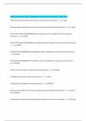 Hawaii Insurance Exam &vert; Questions with Correct Answers &vert; 100&percnt; Pass
