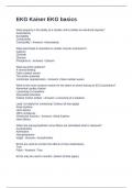 EKG Kaiser EKG Basics Exam Questions With 100&percnt; correct Answers Graded A&plus;