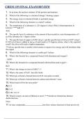 CHEM 135 FINAL EXAM REVIEW &lpar; UPDATED 2025 &rpar; &vert; QUESTIONS WITH 100&percnt; VERIFIED ANSWERS AND COMPREHENSIVE RATIONALES &vert; GRADED A&plus;