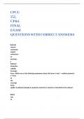 CPCU 552 ExamS