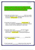 TCEQ CLASS B SURFACE WATER B TEST MATERIAL Exam Questions with 100&percnt; Correct Answers Latest Versions 2025 Graded A&plus;&period;