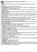 WGU C175-D426 DATA MANAGEMENT FOUNDATION