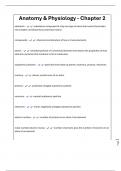 Anatomy & Physiology - Chapter 2