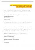 UCT 102 midterm QUESTIONS&vert;VERIFIED SOLUTIONS &lpar;100&percnt; CORRECT&rpar;