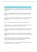 HISM &lpar;D033&rpar;&colon; Chapter 8 Exam &vert; Questions with Correct Answers &vert; 100&percnt; Pass