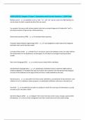 HISM &lpar;D033&rpar;&colon; Chapter 3 Exam &vert; Questions with Correct Answers &vert; 100&percnt; Pass