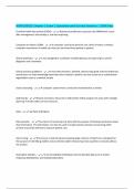 HISM &lpar;D033&rpar;&colon; Chapter 1 Exam &vert; Questions with Correct Answers &vert; 100&percnt; Pass