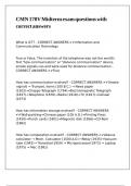 CMN 170V Midterm exam questions with correct answers