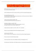 NMTCB PET CERTIFICATION REVIEWED QUESTIONS AND CORRECT ANSWERS&period;