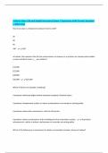 Indiana State Life and Health Insurance Exam &vert; Questions with Correct Answers &vert; 100&percnt; Pass