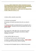 CA 2024 DMV WRITTEN TEST NEWEST EXAM 2025 WITH MULTIPLE CHOICE OF QUESTIONS AND DETAILED SOLVED SOLUTIONS ALREADY GRADED A&plus; AND 100&percnt; GUARANTEE PASS &lpar; BRAND NEW&excl;&excl;&excl;&excl;&excl;&excl;&rpar; 