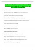 Certification in Hotel Industry Analytics Overview EXAM QUESTIONS AND VERIFIED ACCURATE SOLUTION &vert;GET IT 100&percnt; ACCURATE&excl;&excl;&excl;