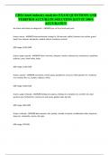 CHIA hotel industry analytics EXAM QUESTIONS AND VERIFIED ACCURATE SOLUTION &vert;GET IT 100&percnt; ACCURATE&excl;&excl;&excl;