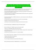 HM 480 CHIA FINAL EXAM QUESTIONS AND VERIFIED ACCURATE SOLUTION &vert;GET IT 100&percnt; ACCURATE&excl;&excl;&excl;