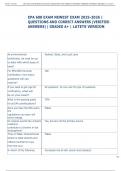 Exam &lpar;elaborations&rpar; EPA 608 Type 2  certification  