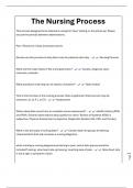 The Nursing Process