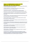 LOMA 335 COMPREHENSIVE EXAMS 2025&sol;2026 QUESTIONS AND SOLUTIONS RANKED A&plus;