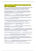 LOMA 335 END OF COURSE 2025&sol;2026 QUESTIONS AND SOLUTIONS RANKED A&plus;