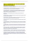 LOMA 335 EXAMINATION TEST 2025&sol;2026 QUESTIONS AND SOLUTIONS RANKED A&plus;
