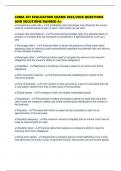 LOMA 361 EVALUATION EXAMS 2025&sol;2026 QUESTIONS AND SOLUTIONS RANKED A&plus;