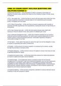 LOMA 361 EXAMS SCRIPT 2025&sol;2026 QUESTIONS AND SOLUTIONS RANKED A&plus;