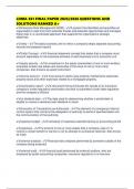 LOMA 361 FINAL PAPER 2025&sol;2026 QUESTIONS AND SOLUTIONS RANKED A&plus;
