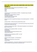 NICU TEST PAPER 2025&sol;2026 QUESTIONS AND SOLUTIONS RANKED A&plus;