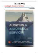 TEST BANK for Auditing & Assurance Services&comma; 9th Edition by Thibodeau&comma; Louwers&comma; Bagley&comma; Blay&comma; and Strawser &vert;all chapters&vert;