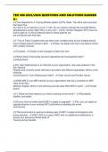 TED 300 2025&sol;2026 QUESTIONS AND SOLUTIONS RANKED A&plus;