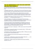 TED 300 COMPREHENSIVE EXAM 2025&sol;2026 QUESTIONS AND SOLUTIONS RANKED A&plus;